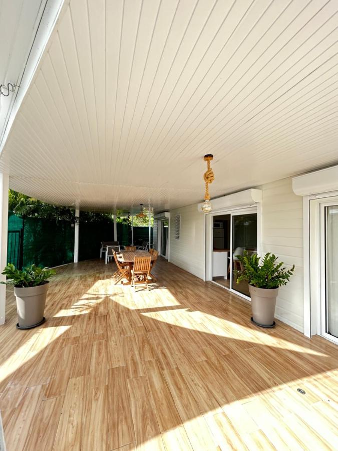 Bungalow Beausejour Le Moule Buitenkant foto