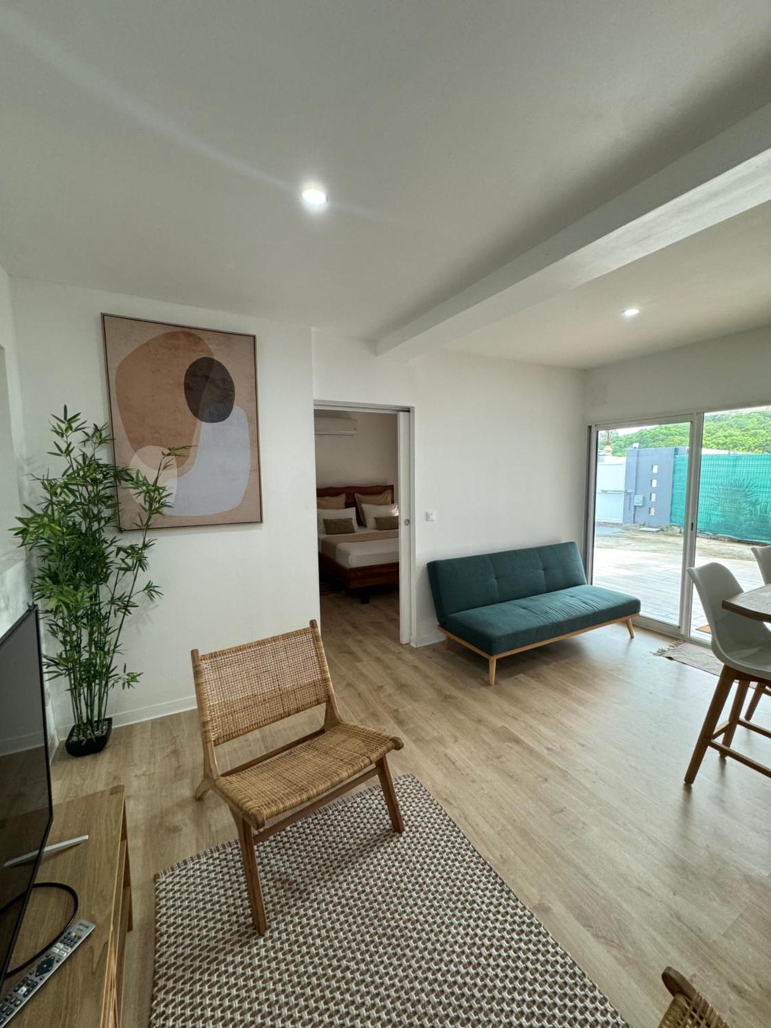 Bungalow Beausejour Le Moule Buitenkant foto